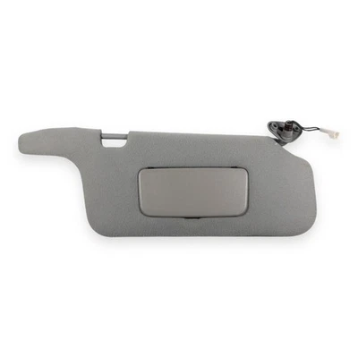 1995-1999 Subaru Legacy Passenger Right Side Sun Visor Gray Cloth Lighted - Image 1 of 4