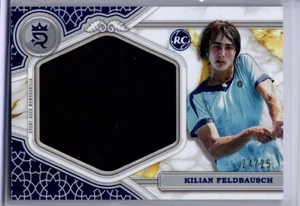 2024 Topps Royalty Tennis Blue ROOKIE JUMBO RELIC Kilian Feldbausch JERSEY 24/25 - Picture 1 of 1