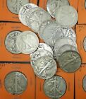 1 EACH WALKING LIBERTY HALF DOLLARS 90% SILVER NICELY CIRCULATED CHOOSE HOW MANY