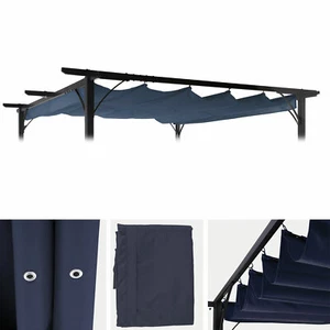 Ersatzbezug 370x300cm für Dach Pergola Pavillon MCW-C42 3,5x3,5m blau - Bild 1 von 4
