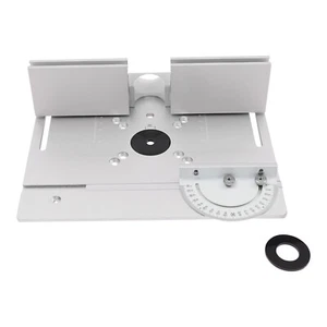 Aluminiumlegierung Frästisch Einlegeplatte für Oberfräsen Router Table Insert - Bild 1 von 18