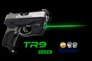 ArmaLaser TR9-G Ruger LC9 LC9S LC380 EC9s Green Laser Sight w/ Grip Activation