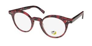 NUEVO EYEBOBS REVA 2747 LECTORES MUJER 01 45-22-140 PLÁSTICO ROJO BORDE COMPLETO REDONDO - Imagen 1 de 9