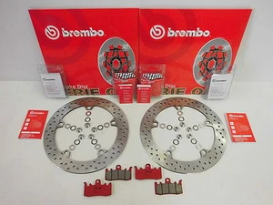 Brembo Bremsscheiben vorne komplett Floater Beläge BMW R 1200 GS R K50 K51 K53 - Picture 1 of 1