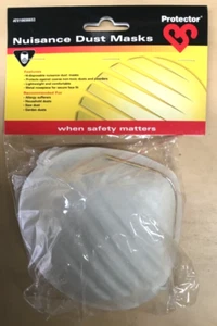 10 x PCS Protector Face Dust Masks Filter Nuisance Disposable White - BRAND NEW! - Picture 1 of 3