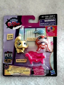 Littlest PetShop 335 & 336 Conchita Chipley & Shura Styles - Picture 1 of 2