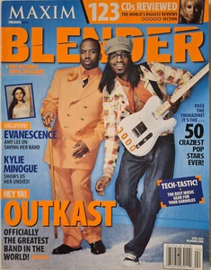 Blender #25 (April, 2004) Outkast/Evanescence/Pharrell Williams/Kylie Minogue - Picture 1 of 4