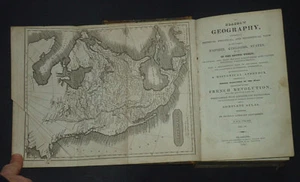 GLASGOW GEOGRAPHY: View of Empires, Kingdoms, & States, America, History / 1825 - Imagen 1 de 10