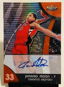 Jamario Moon 2007-08 Topps Finest Rookie Refractor Auto RC, Raptors 🏀🔥✍️ - Picture 1 of 3
