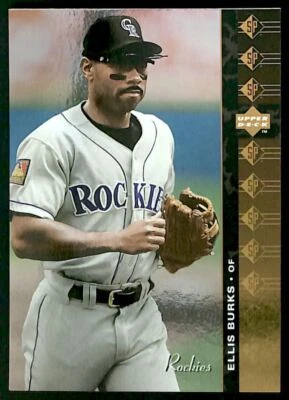 1994 SP #165 Ellis Burks Colorado Rockies - Image 1 of 2