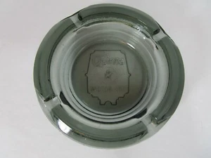 La Quinta Motor Inn Glass Ashtray Smoke Greenish Grey Vintage - Picture 1 of 5