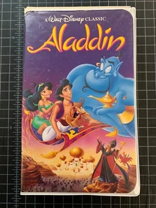 Walt Disney Classic Black Diamond VHS 1662 - Aladdin (1992) - Picture 1 of 5