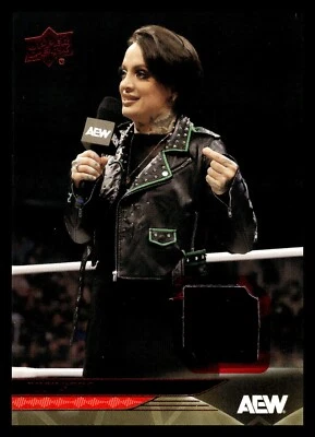 2025 AEW Wrestling UD Relic Base Red 51 Ruby Soho - Image 1 of 2