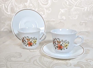 Corning Corelle Indian Summer 2 Tassen & Untertassen Sets - Bild 1 von 5