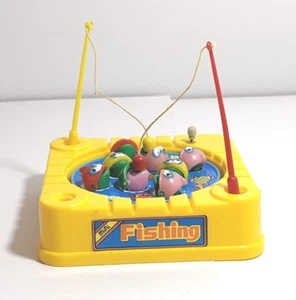 Vintage Mini Wind Up Fishing Game *ABC Toy Co* 1979 **Very Rare** Vintage Toy - Picture 1 of 6