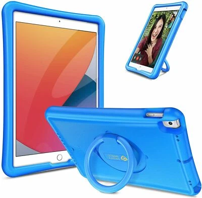 Case for iPad 9th 8th 7th Gen 10.2'' 360 Rotating Grip Stand Shockproof Cover  - Image 1 of 4