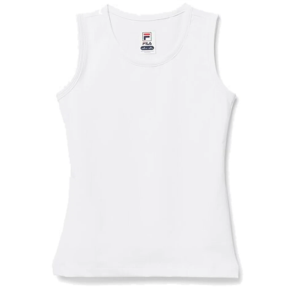 Camiseta sin mangas de tenis Fila Core Fullback para niñas Foto 1 de 2