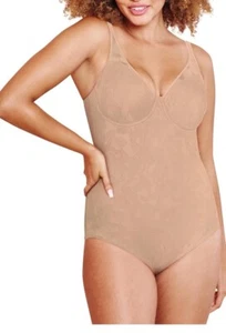 Bali One Piece Nude Slimming Body Shaper 36D Lace Style 6552 - Picture 1 of 5