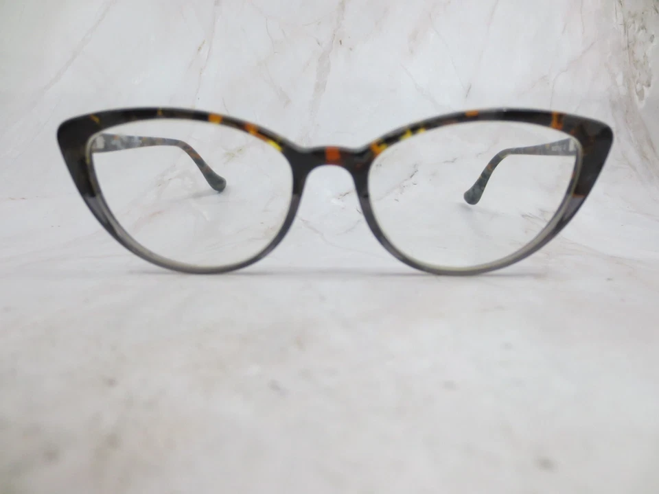 Kensie Eyeglasses Frame Womens Black Tortoise Plastic Cat Eye Full Rim 50-17-135 - Image 1 of 4