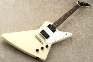 EDWARDS E-EX-120D Chitarra elettrica vintage bianca Seymour Duncan PU Made in Japan - Foto 1 di 7