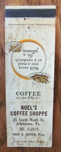 WOODGRAIN: NOEL'S COFFEE SHOP (ALLENTOWN, PENNSYLVANIA) (NOEL MOYER) -F27 - Picture 1 of 1