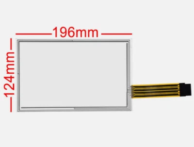 Touch Screen Glass Digitizer for Trimble 750 FM / CFX Touchpad 124*196mm - Image 1 of 2