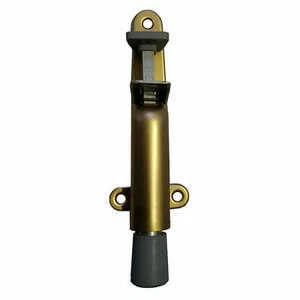 Türfeststeller, mit Tretbolzen, Hub 30mm, goldfarbig einbrennlackiert 1882 - Bild 1 von 2