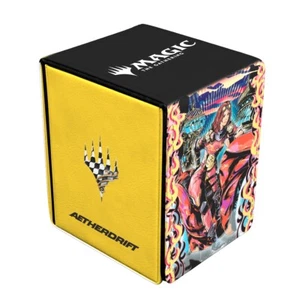 Ultra Pro - Aetherdrift Alcova Flip Deck Box Variante Art PW Magic the Gathering - Foto 1 di 1