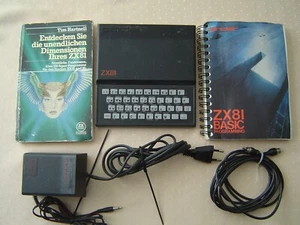 Sinclair ZX81 Vintage Personal Computer Spectrum Commodore ungetestet 2x Buch - Bild 1 von 21
