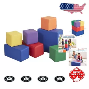 Soft Foam Building Blocks Set - GREENGUARD Certified for Safe Play Environments - Picture 1 of 11