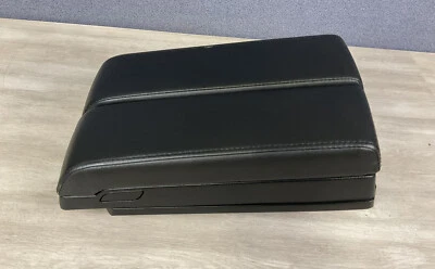 🟣2003-2005 Infiniti FX35 FX45 consola central tapa/reposabrazos. Cuero negro. OEM. Foto 1 de 4