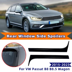 Per VW Passat B8 B8.5 station wagon 15-23 spoiler ala posteriore verticale nero lucido - Foto 1 di 7