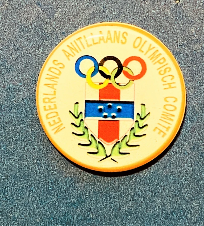 Значок NOC Национального олимпийского комитета Нидерландских Антильских островов  - Изображение 1 из 1