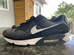 Nike Air Max 90 Casual Shoes Athletic Black Iron Gray Men's Size 13 CN8490-002 - Picture 1 of 10