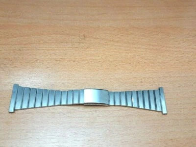 RARO 30MM ROWI AÑOS 70 VINTAGE PULSERA ACERO INOXIDABLE (HECHO EN ALEMANIA) #7289 Foto 1 de 4