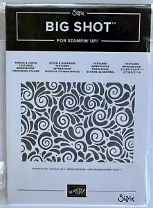 Stampin' Up! - "SWIRLS AND CURLS" Embossing Folder **BRAND NEW** #147923 - Picture 1 of 2