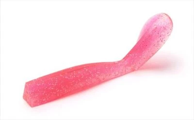 Jackson Quick Shad 3,5 pulgadas KLP Kirakira gusano de sal de melocotón de pescadores elegantes Foto 1 de 3