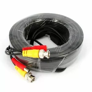 5M 20M 30M 50M Video Power BNC cable CCTV Security Cameras DVR Lead Cord Analog - Picture 1 of 3