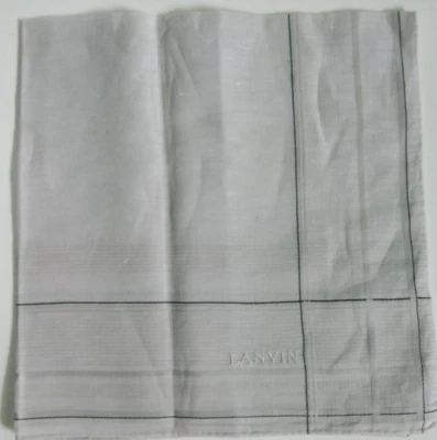 LENÇO CLÁSSICO XADREZ ESTAMPADO ALGODÃO 18" - Imagem 1 de 2