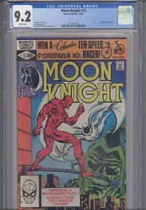 Moon Knight #13 CGC 9.2 1981 Marvel Comics Doug Moench Story Daredevil App - Picture 1 of 5