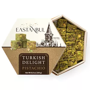 Eastanbul Turkish Delight Pistachio, 8.8oz, Turkish Delights Candy - Picture 1 of 9