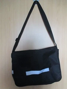 Umhängetasche Laptoptasche Stoff schwarz - Bild 1 von 4