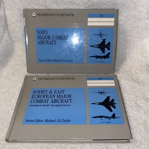 2 Vintage NATO Major Kampfflugzeuge, sowjetisch & osteuropäisch (1990, Hardcover - Bild 1 von 12