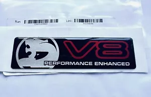 GENUINE HOLDEN VN VP VR VS COMMODORE SS PERFORMANCE ENHANCED V8 DECAL BADGE NEW - Picture 1 of 2