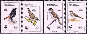 AVES TURCAS CHIPRIOTAS SC # 273-6 WWF - Imagen 1 de 1