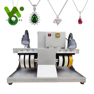 220V 370W Jewelry Jade Lapidary Rock Grinder Polisher Gem Faceting Machine - Picture 1 of 9