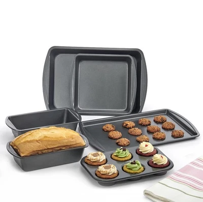 Mainstays 6 Piece Non-Stick Carbon Steel Bakeware Set  - Image 1 of 4