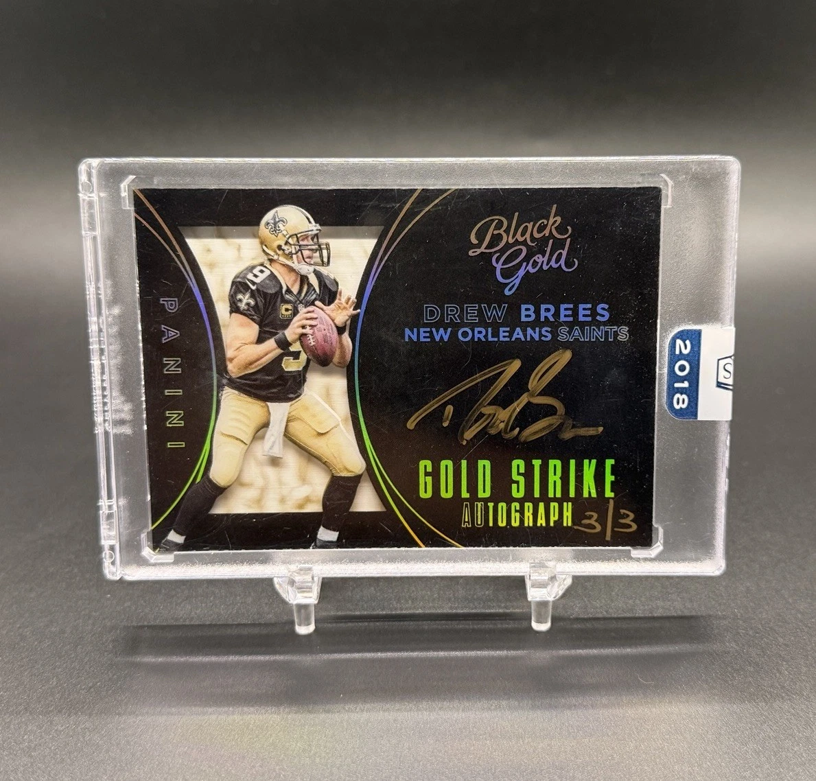 ドリュー ブリーズ DREW BREES 直筆サインカード AUTO NFL ドリュー