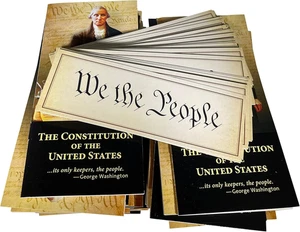 10 Pack Bulk US Pocket Constitution Booklet, the Bill of Rights & Declaration O - Picture 1 of 12