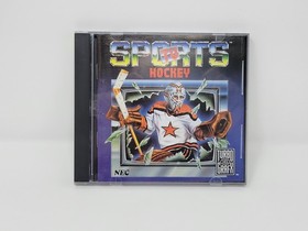 TV Sports Hockey TurboGrafx 16 Complete CIB Tested Free US Shipping See Store